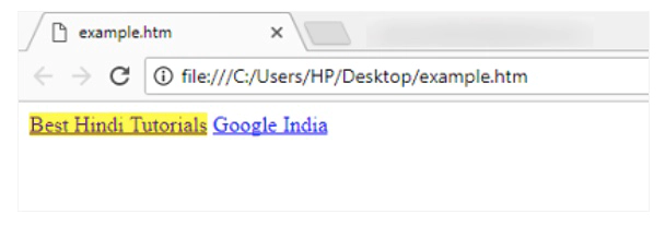 CSS attribute selector property in Hindi